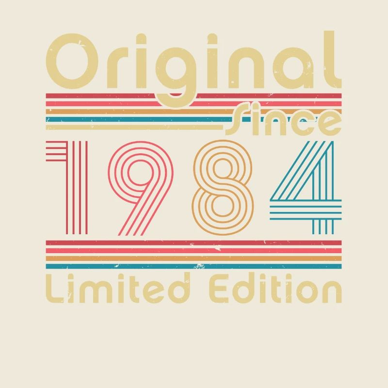 Vinatge 1984 Birthday Gift
