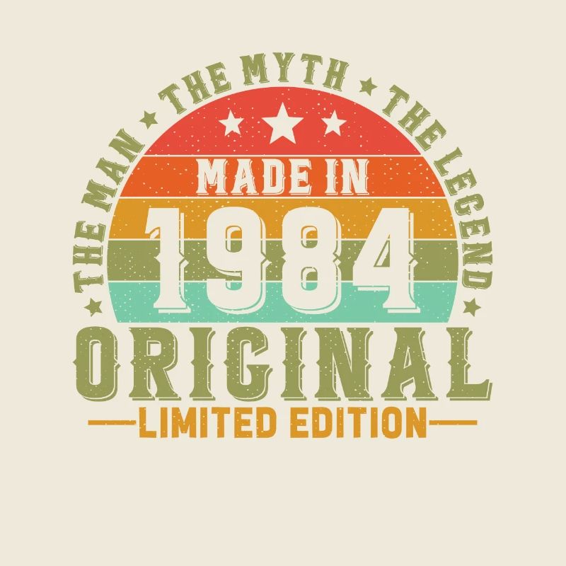 Vinatge 1984 Birthday Gift