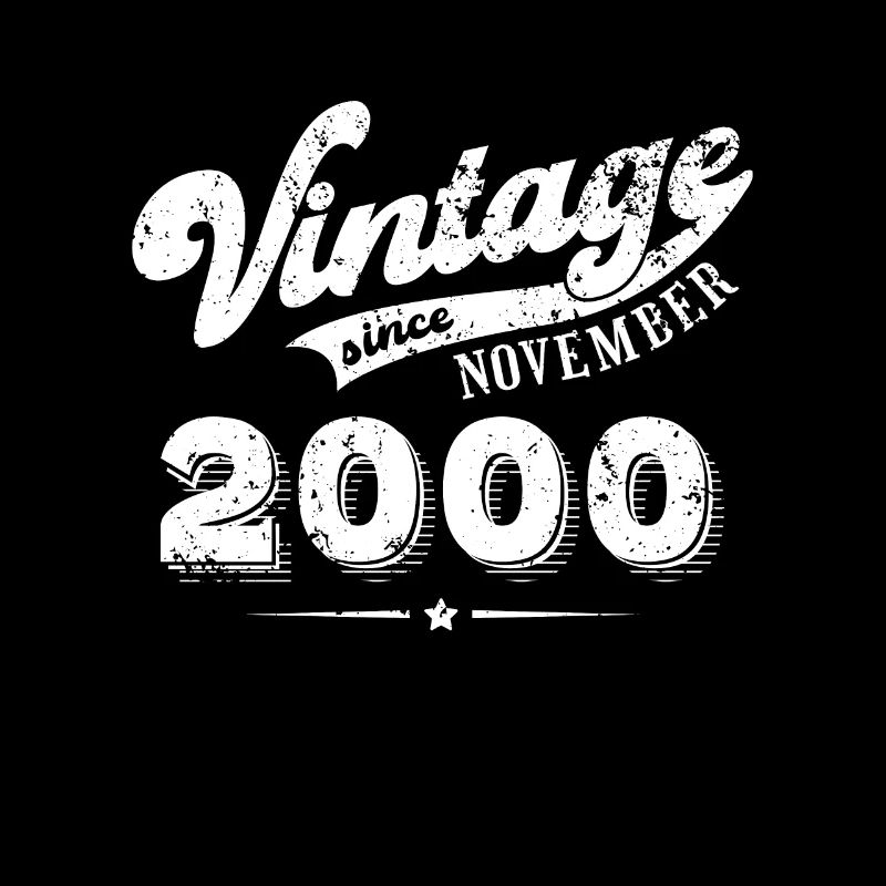 Vintage since November 2000 Birthday Gift