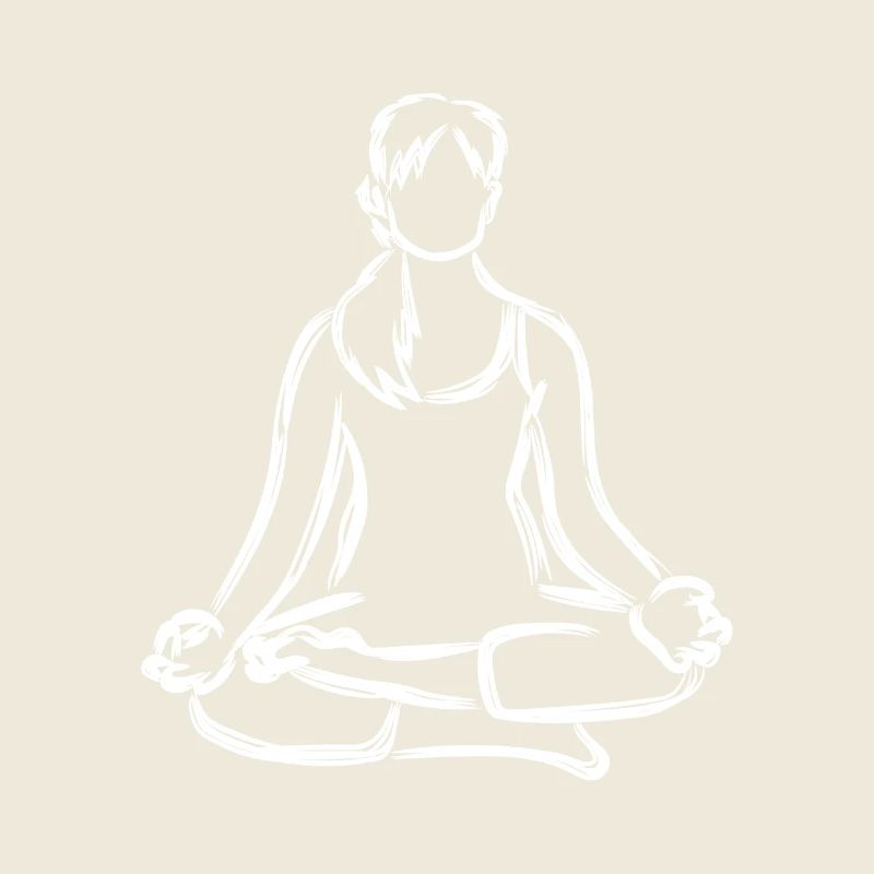 Yogini Zeichnung