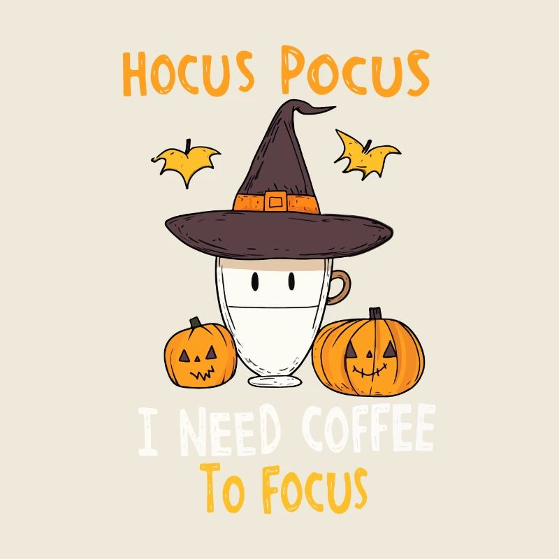 Hocus Pocus Kaffee Hexe Niedlich Lustig