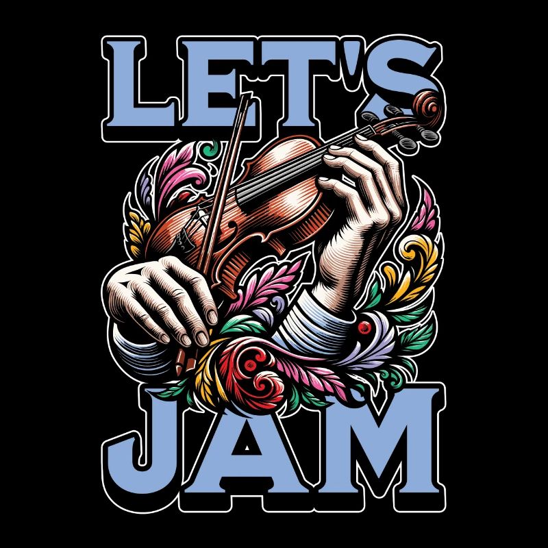 Fiddle Let's Jam String Instrument Fiddle Player