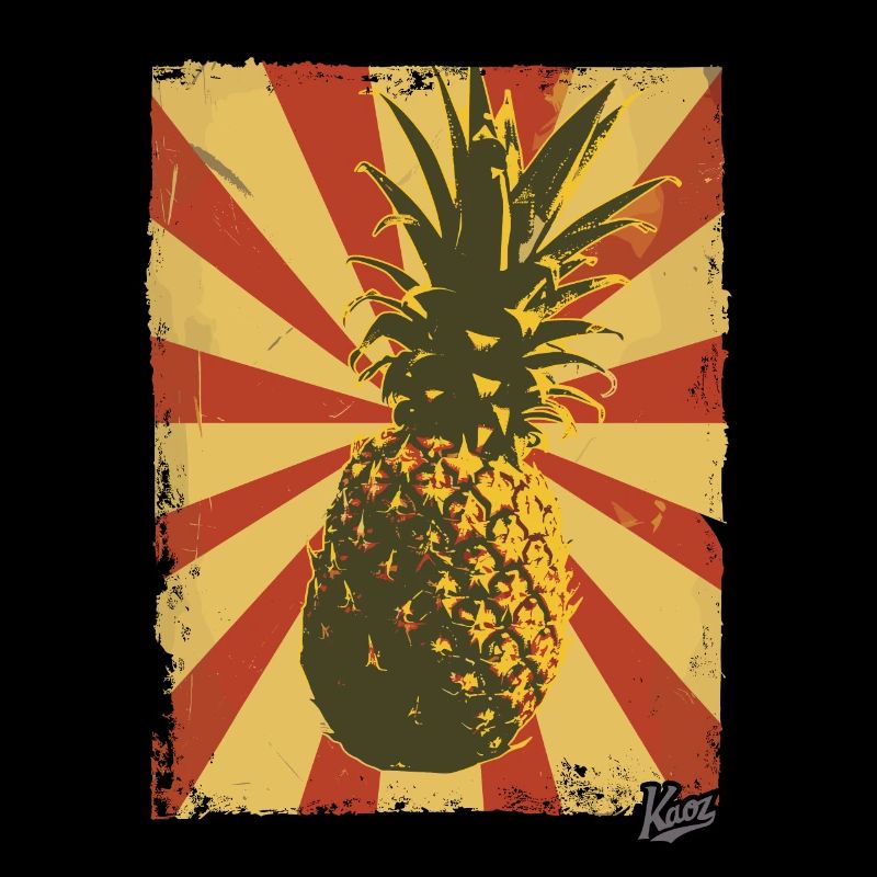Propaganda style pineapple