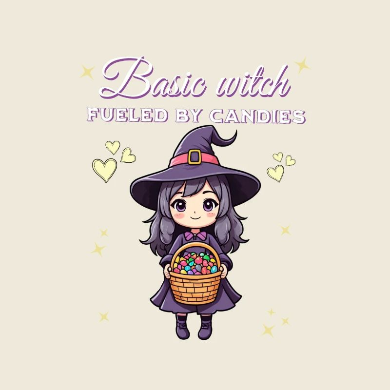 Basic witch fueled by candies