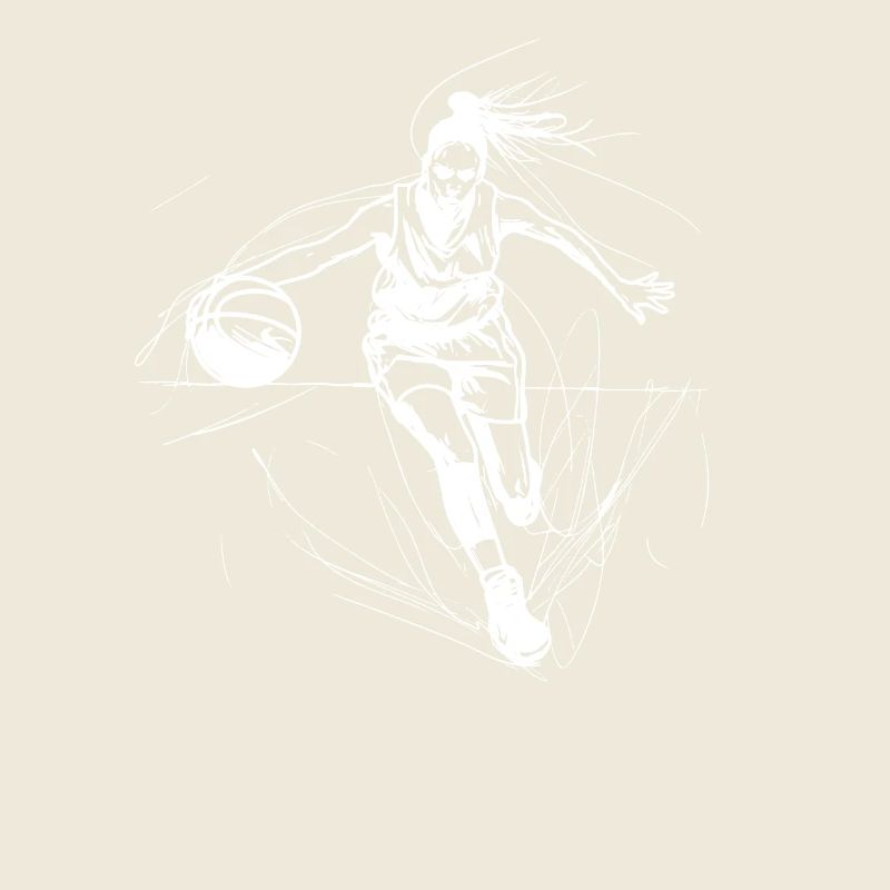 Basketball Player Sketch