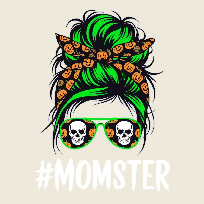 Halloween maman monstre maman