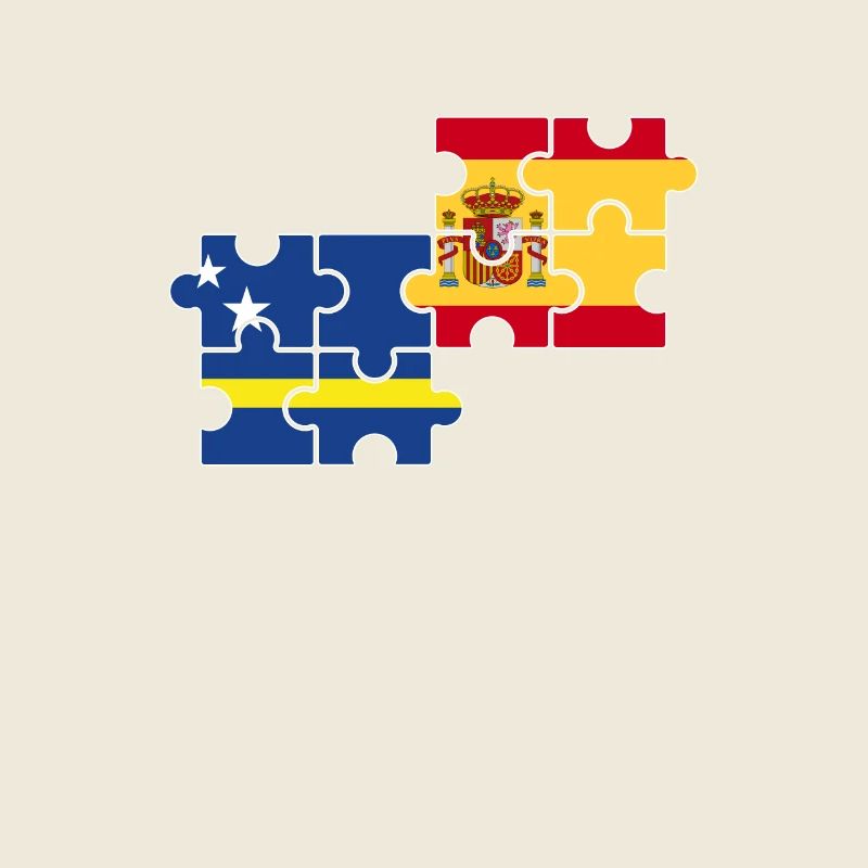Curaçao, Espagne, Drapeau