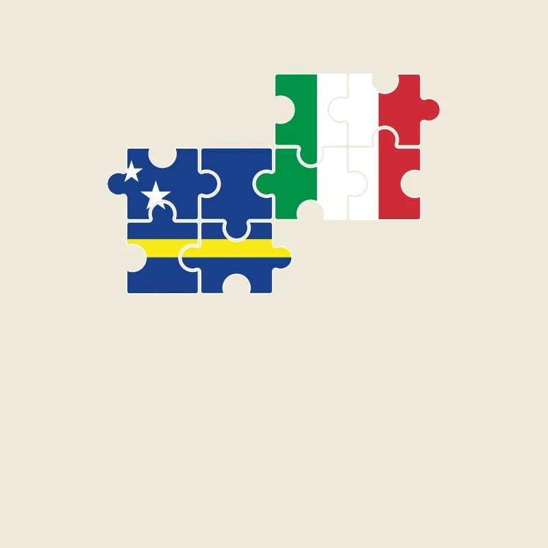 Curaçao, Italie, Drapeau