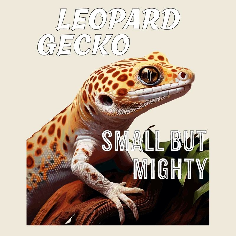 LE GECKO LÉOPARD PETIT MAIS PUISSANT