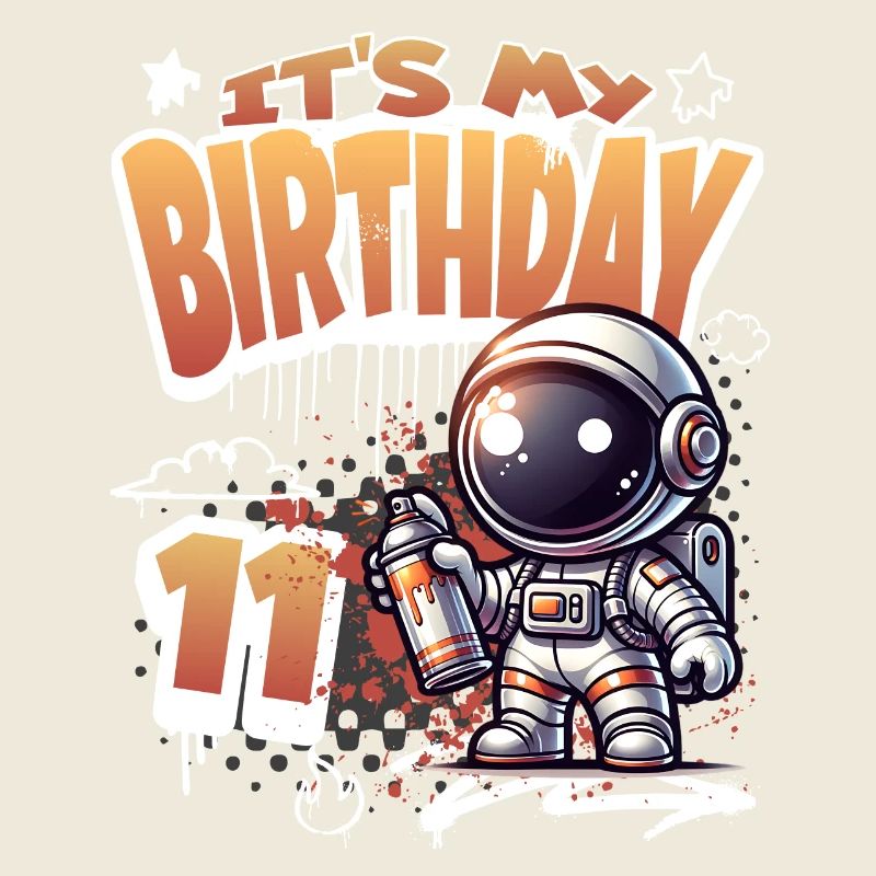 Graffiti Astronaut 11. Geburtstag