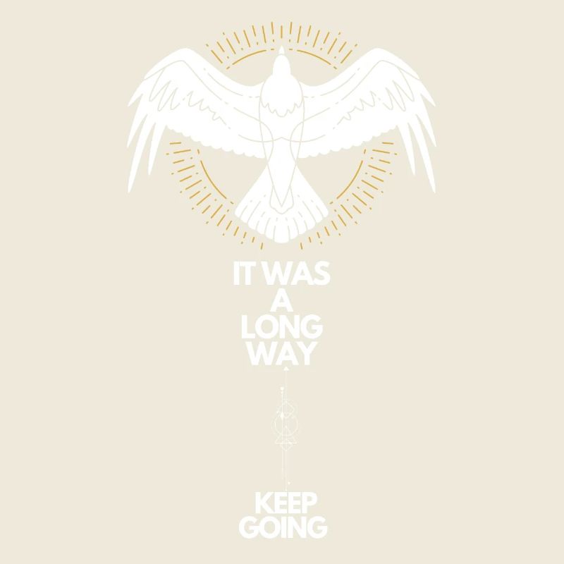Keep going Nordisches Motivations Design