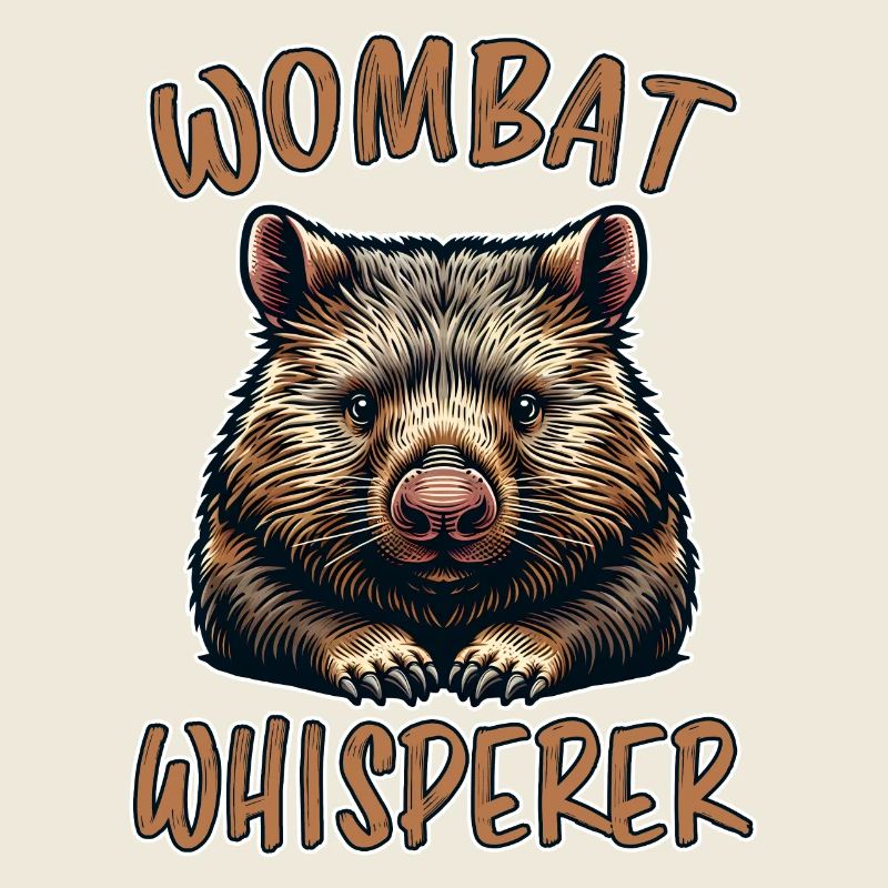 Wombat Saying Australia Funny Wombats Gift