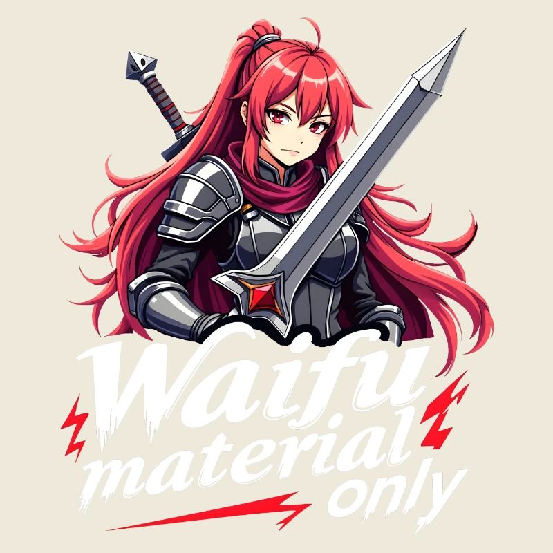WAIFU MATERIAL ONLY - Kriegerin