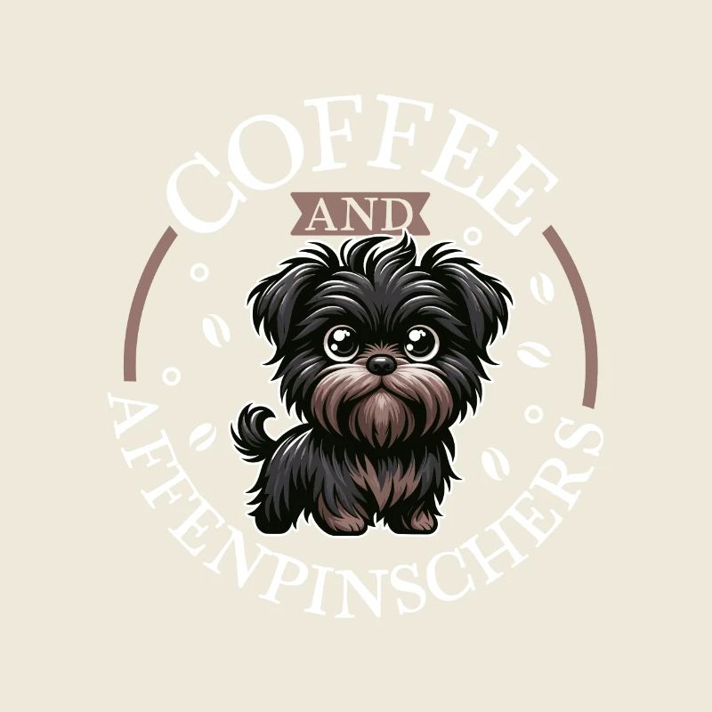 Café et Affenpinscher
