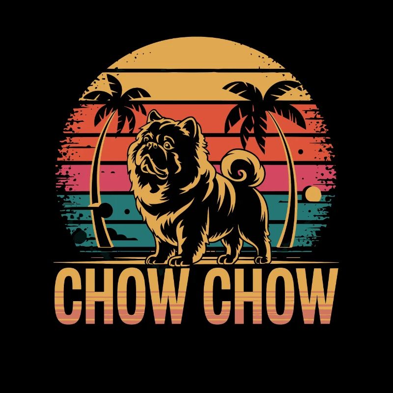 Chow Chow Hund Chinesische Hunderasse