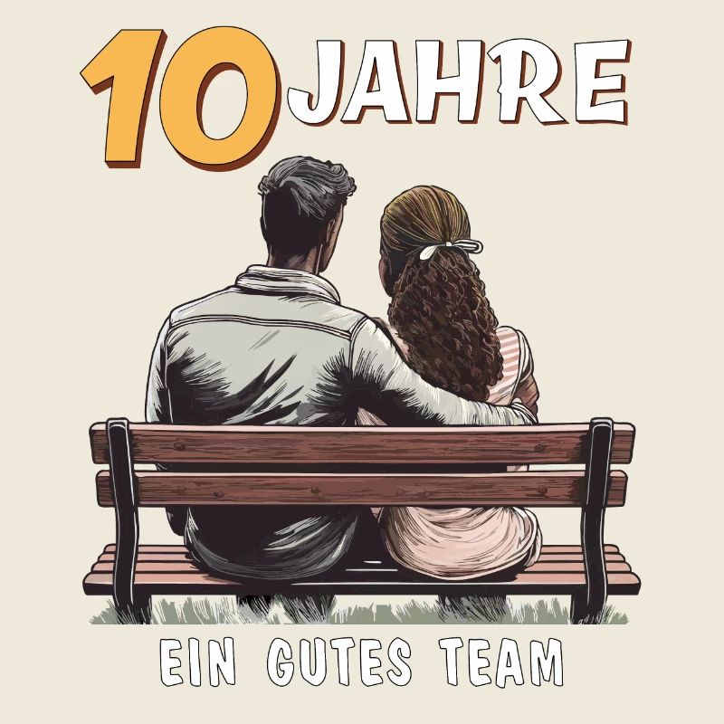 10 JAHRE EIN GUTES TEAM MANN FRAU