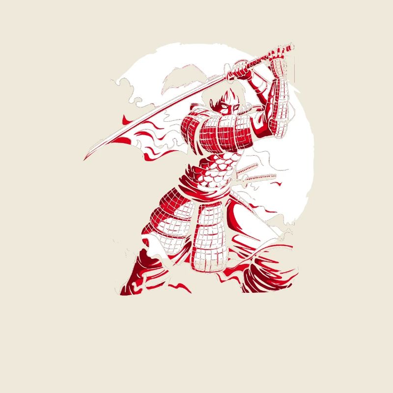 Kanji Japan Katana Schwert Ninja Samurai