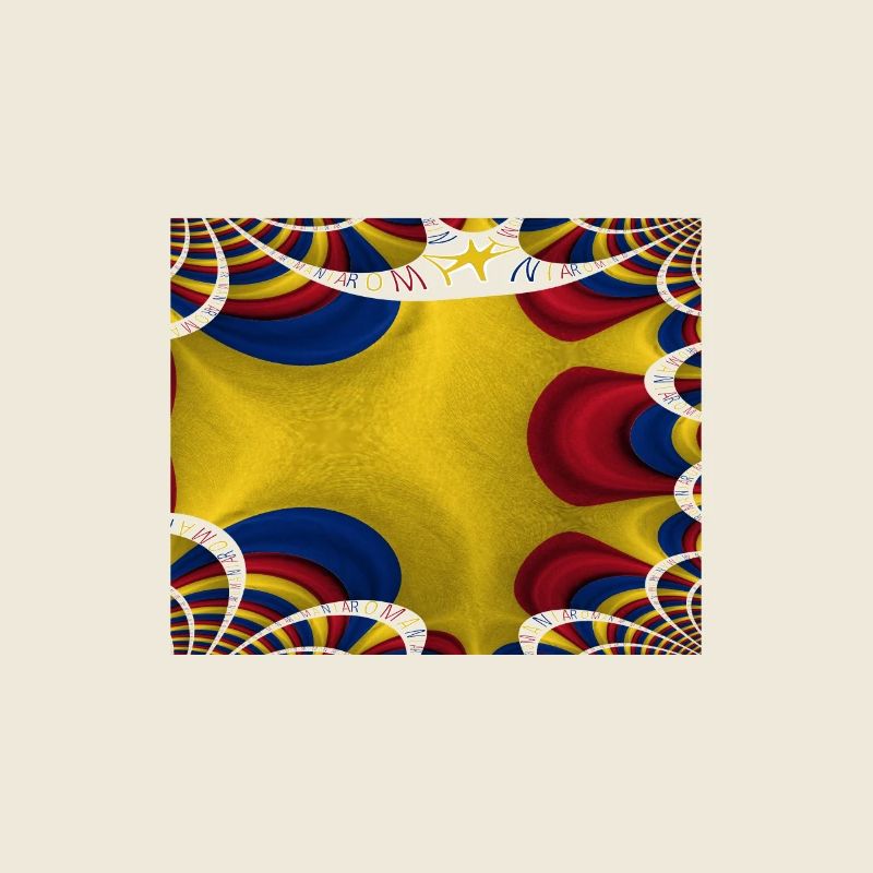 Rumänien Flagge Bukarest