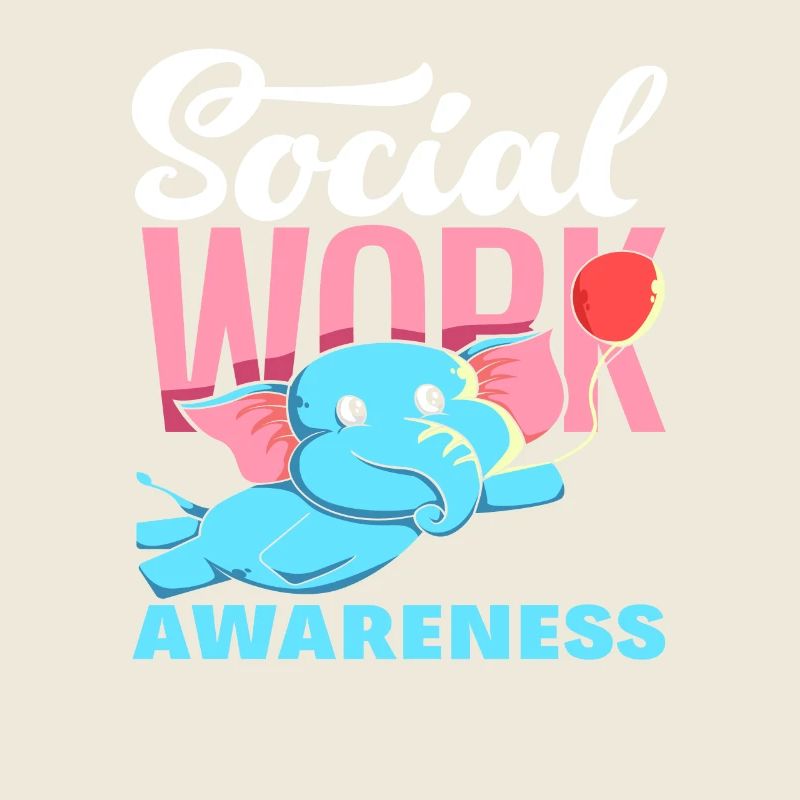 Social Work Awareness with Elephant