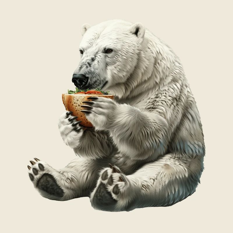 Ours blanc