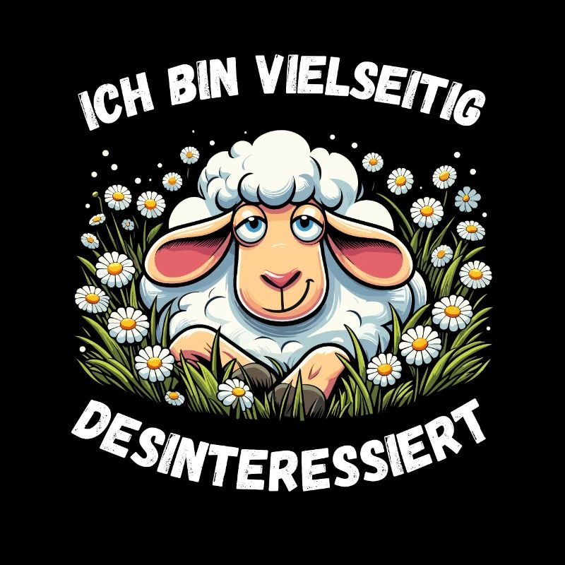 Hamburg Sheep Cartoon Comic Funny