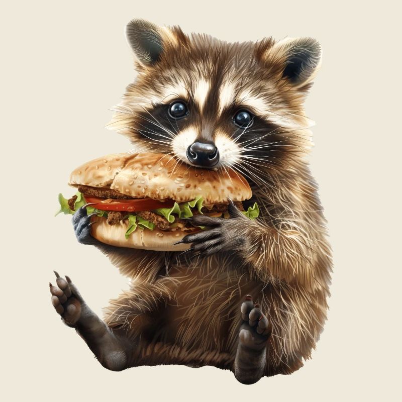 Waschbär