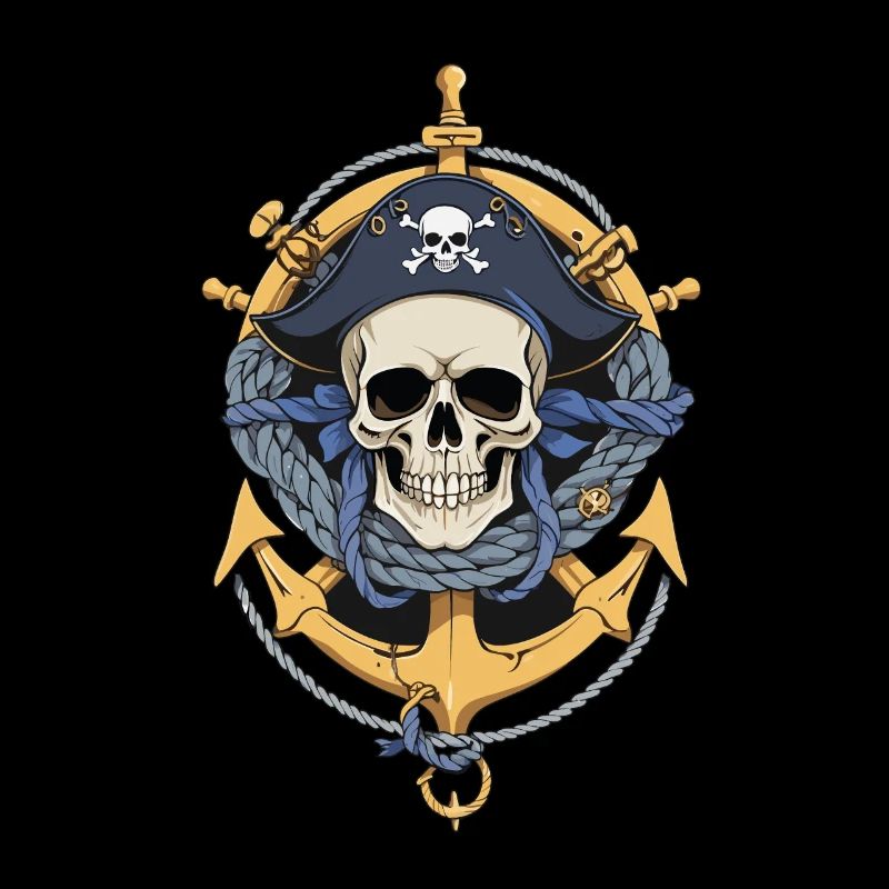 Drapeaux de pirate crâne Jolly Roger costume de pirate