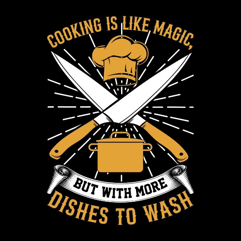 La cuisine, c’est comme de la magie, mais avec plus de plats à