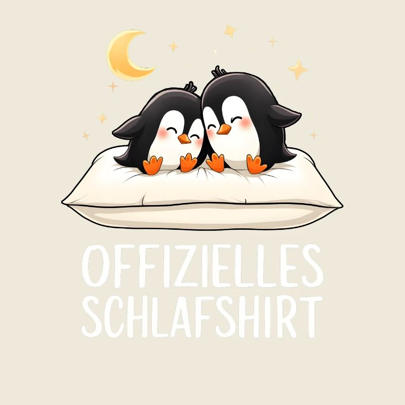 Official Sleep Shirt Penguins Penguin Pair