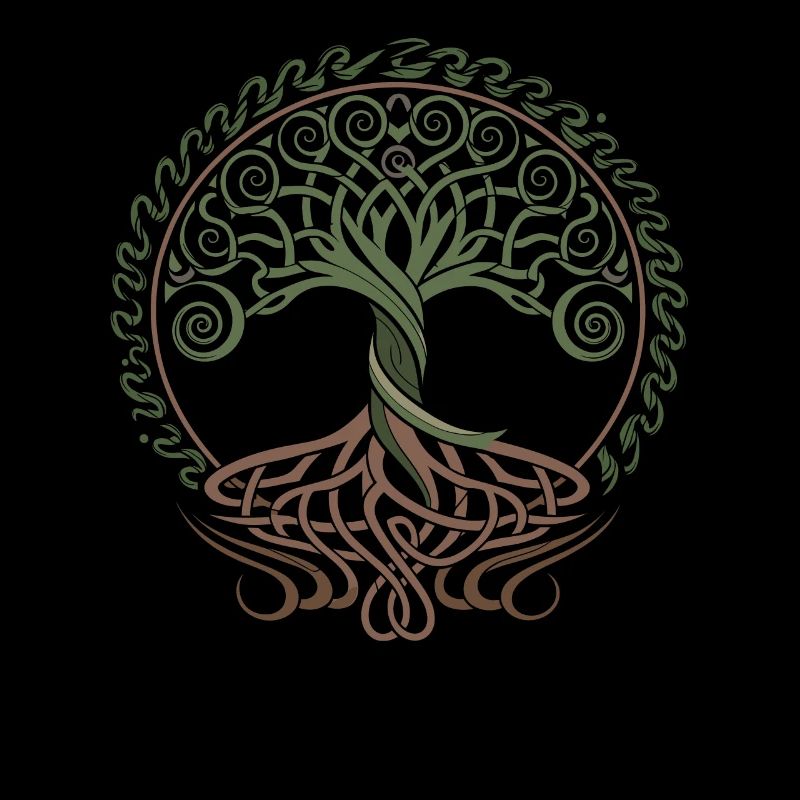 Neo Celtic Lebensbaum Symbolik