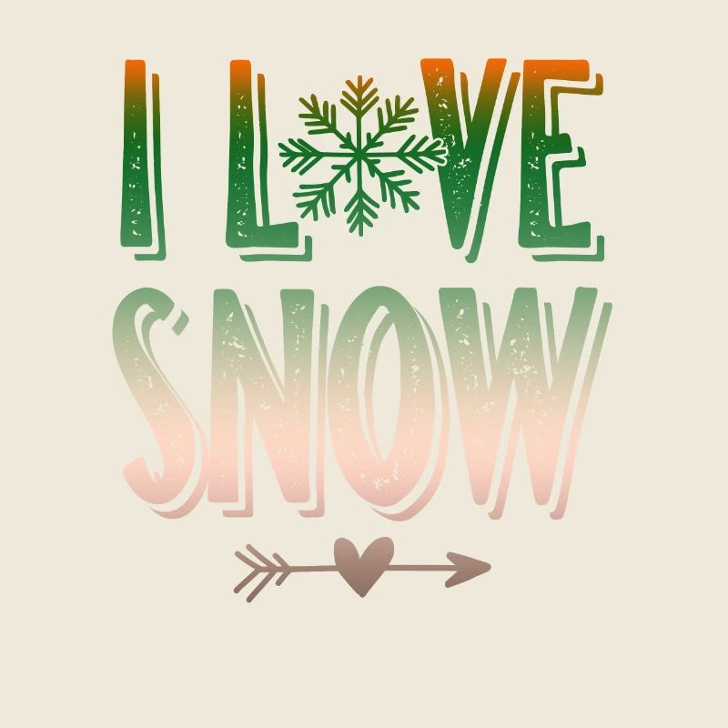 J’adore la neige