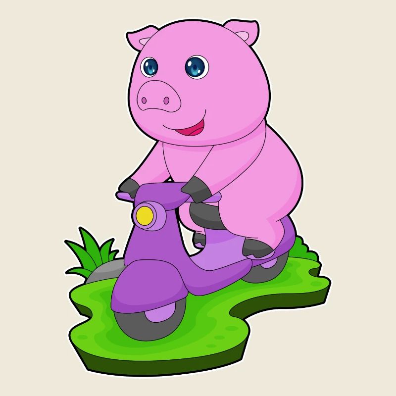 Trottinette Pig