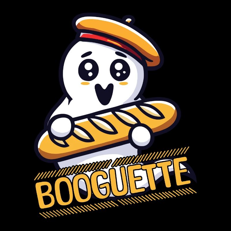 Fantôme avec baguette booguette fun