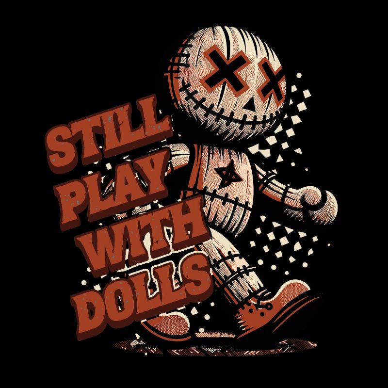 Voodoo Doll Creepy Party Design Scary