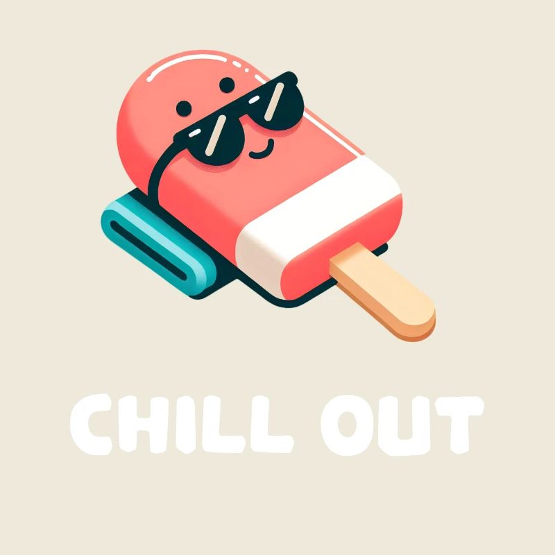 Chill Out Cute Popsicle