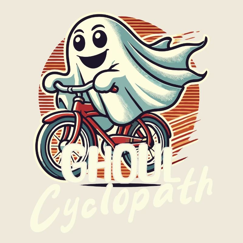 Radfahrender Geist Ghoul Cyclopath