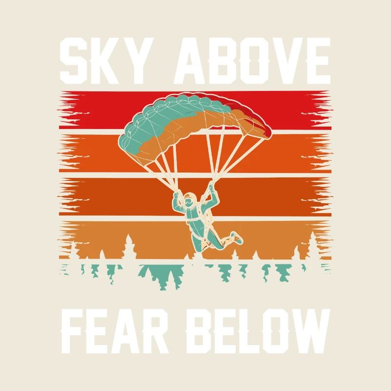 Sky above, fear below