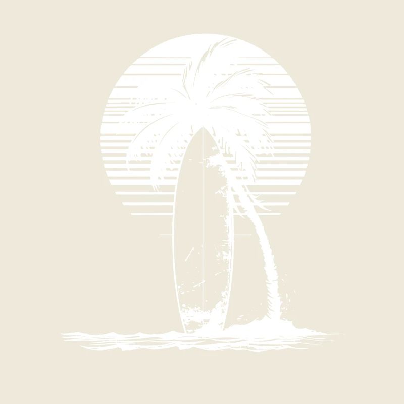 Surfbrett Zeichnung