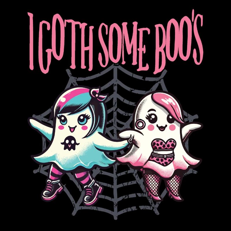 Halloween Goth Mädchen Ich Goth Some Boo's