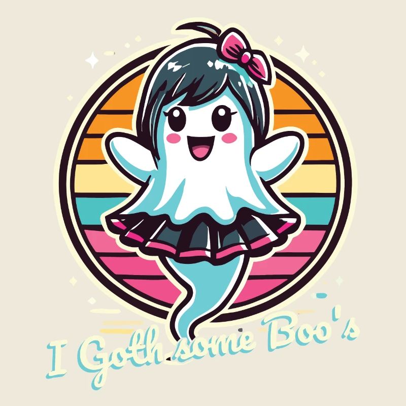 Halloween Goth Mädchen Ich Goth Some Boo's