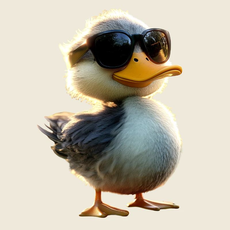 Canard, Canard colvert, Caneton, Caneton, , Canard