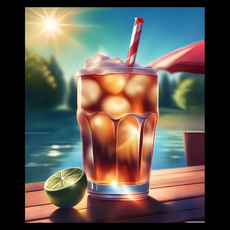 Boisson froide au cola