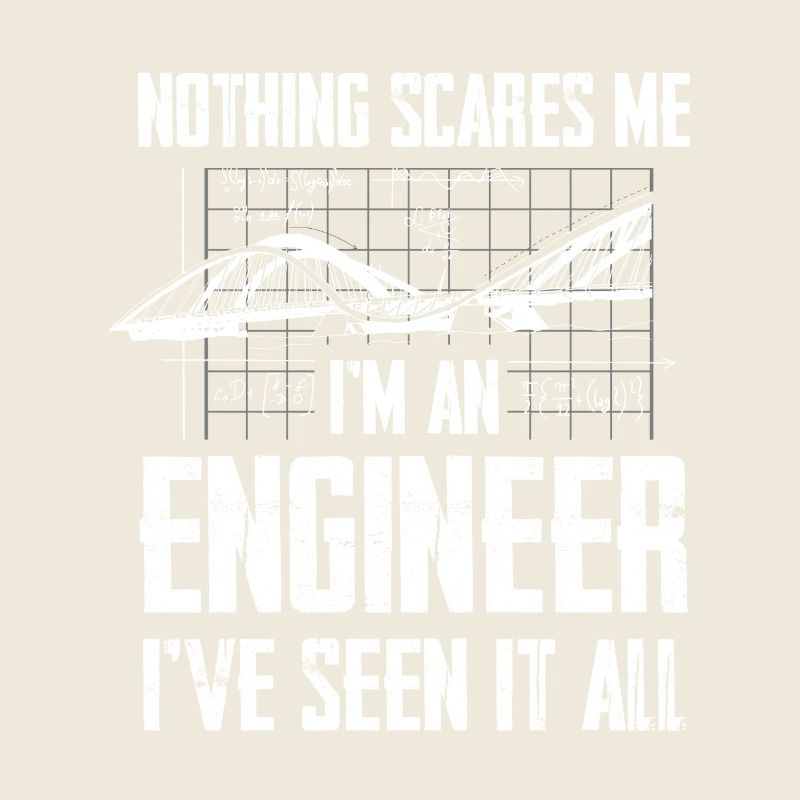 Engineer Nothing Scares Me Graphic