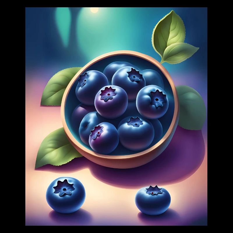 Leckere Heidelbeeren