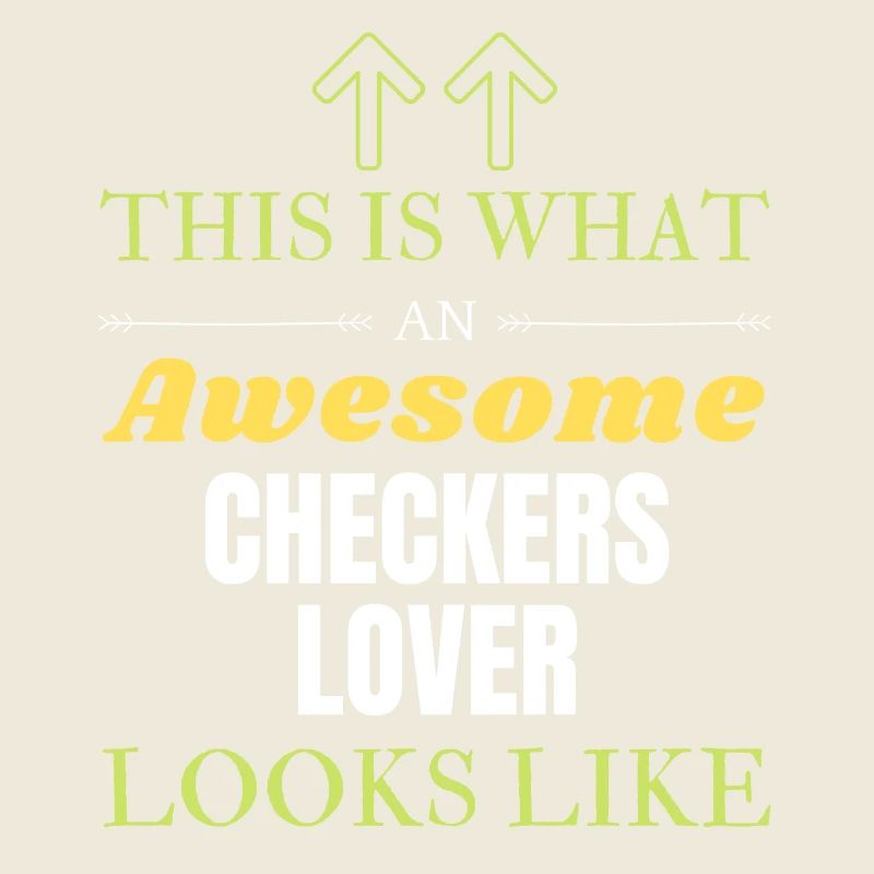 This is what an awesome Checkers lover looks like