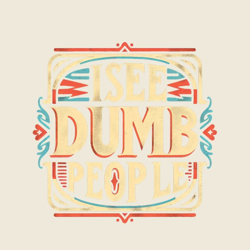I See Dumb People 12