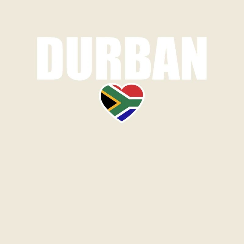 Durban Afrique du Sud Drapeau sud-africain