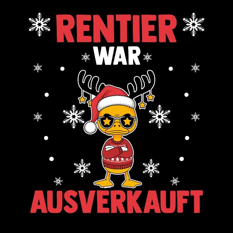 Le renne poussin de canard a été vendu Noël
