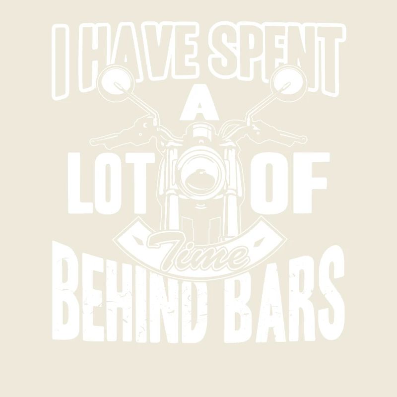 Motorcycle Spend Time Behind Bars Motorcycle