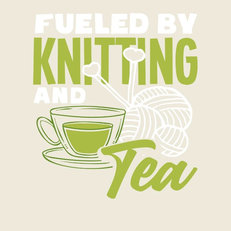 Gespannt Durch Stricken Und Tee
